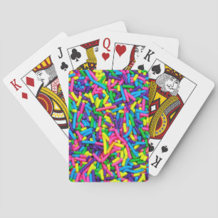 Jeu De Cartes Empreinte de bonbons colorés