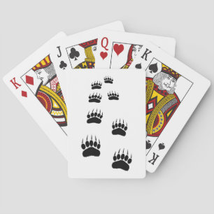 Jeu De Cartes Empreinte de patte d'ours