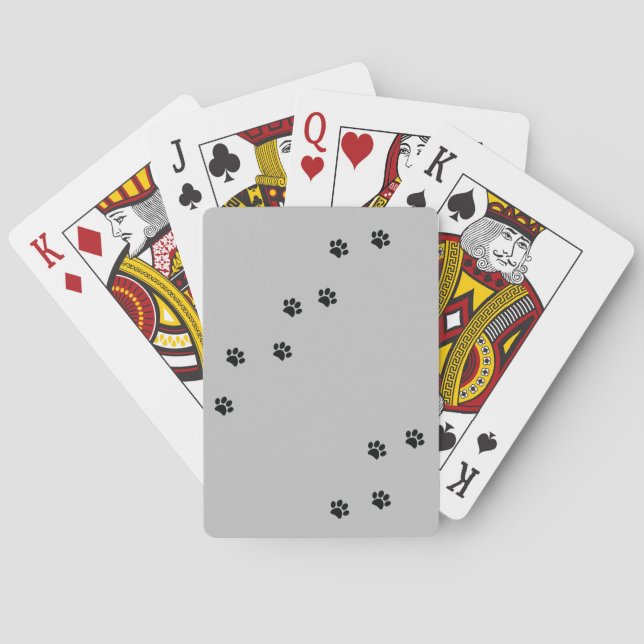Jeu De Cartes Empreintes de pattes (dos)