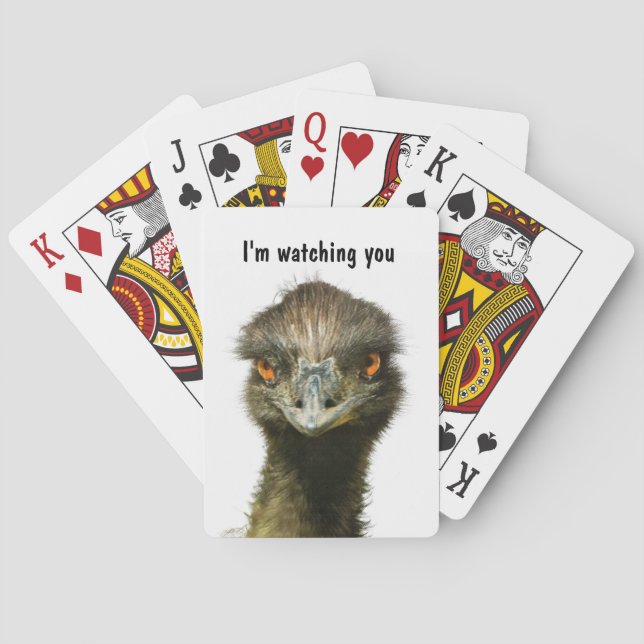 Jeu De Cartes Emu Vous Regarder (dos)