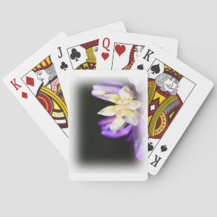 Jeu De Cartes En amour avec le bord blanc de Lupine