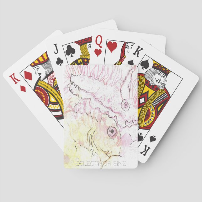 Jeu De Cartes Encre magique (dos)