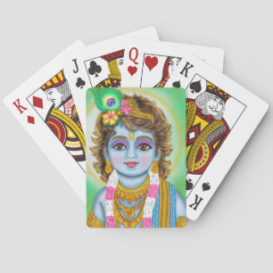 Jeu De Cartes Enfant Krishna Jouer aux cartes