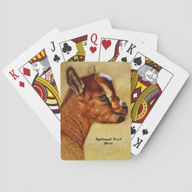 Jeu De Cartes Enfant nigérian de chèvre laitière (dos)