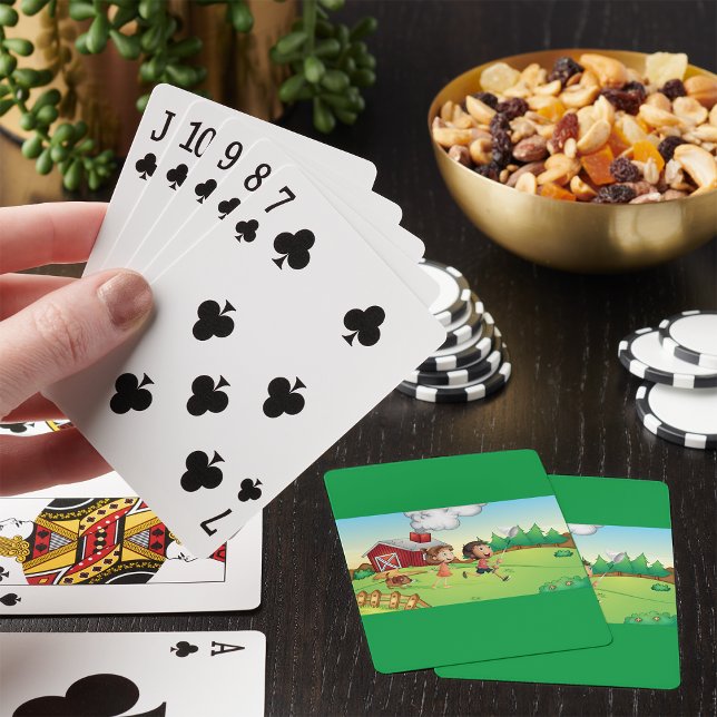 Jeu De Cartes Enfants Dans Une Ferme (Créateur téléchargé)