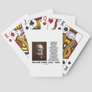 Jeu De Cartes Enfer À Endurer Après William James Citation