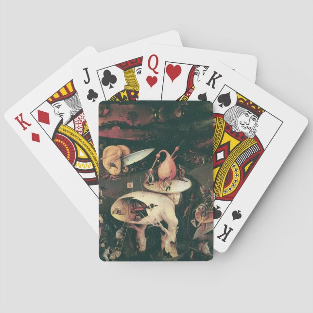 Jeu De Cartes enfer par hieronymus bosch (dos)