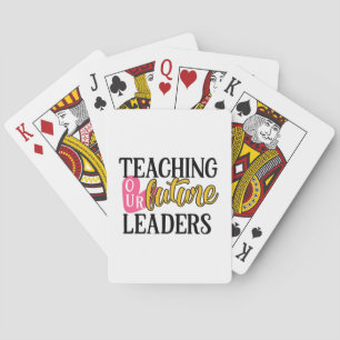 Jeu De Cartes Enseignant L'Art Enseigner Nos Futurs Leaders