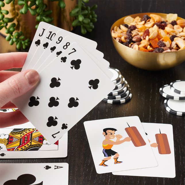 Jeu De Cartes Entraînement en boîte avec sac de poinçonnage (Créateur téléchargé)