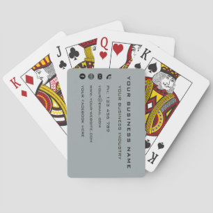 Jeu De Cartes Entreprise personnalisée Votre conception Jouer de