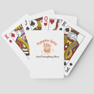 Jeu De Cartes Épice citrouille Et Tout Bien Joli Sloth