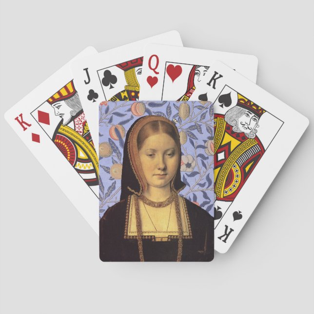 Jeu De Cartes Équipe Aragon - Reine Catherine d'Aragon (dos)