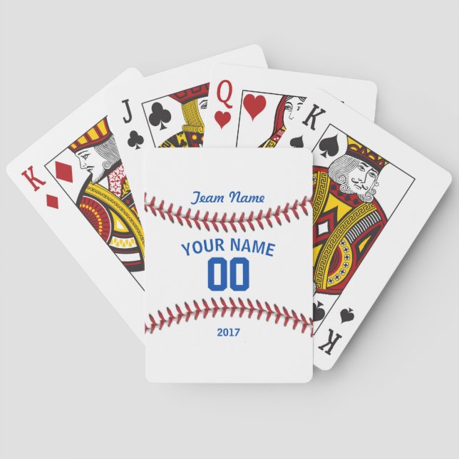 Jeu De Cartes Équipe de baseball Sport (dos)