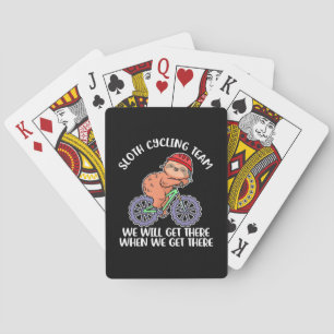 Jeu De Cartes Équipe de Sloth Cycling