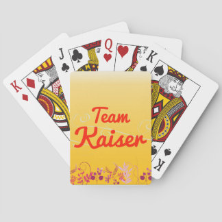 Jeu De Cartes Équipe Kaiser