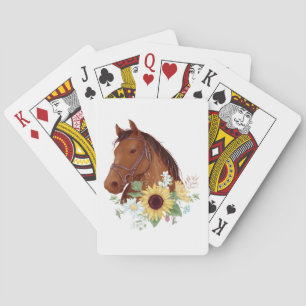 Jeu De Cartes Équitation Western Equestre équitation Cheval Brow