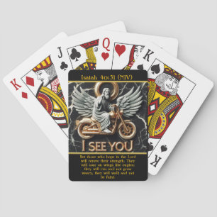 Jeu De Cartes Esaïe 40:31 Jésus marche fort