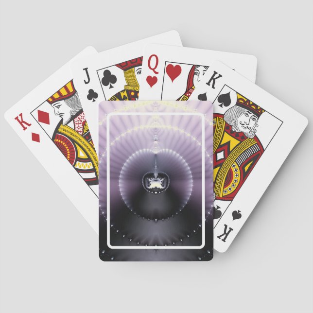 Jeu De Cartes Espace Violet (dos)
