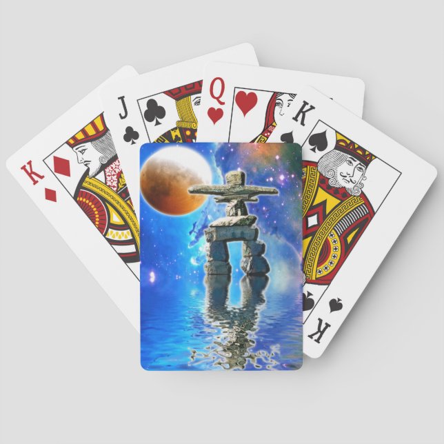 Jeu De Cartes Esquimau inuit amérindien (dos)