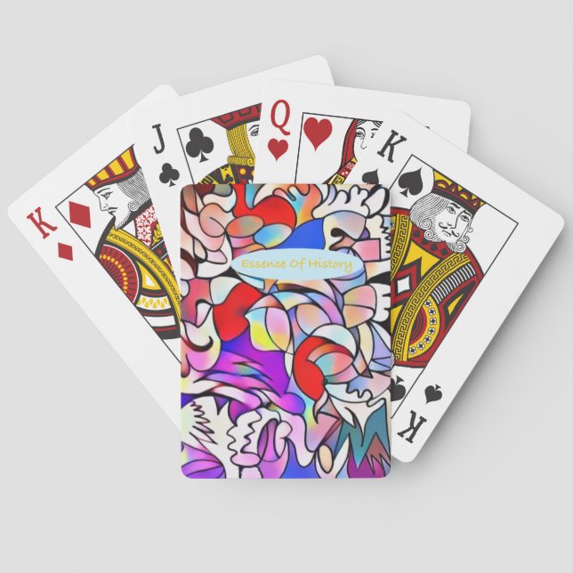 Jeu De Cartes Essence de l'histoire Jouer des cartes (dos)