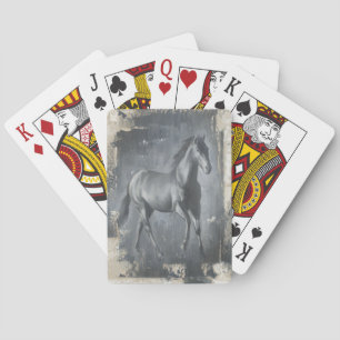 Jeu De Cartes Étalon courant noir