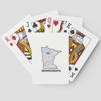 JEU DE CARTES ÉTAT DE MOT DE MANGANÈSE