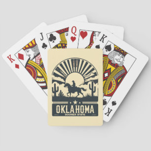 Jeu De Cartes État d'Oklahoma Sooner