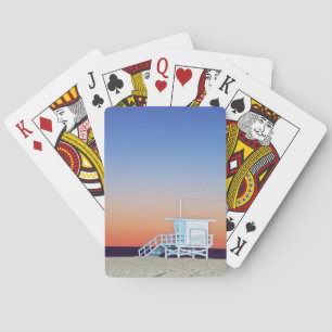 Jeu De Cartes États-Unis, Californie, Los Angeles, plage de Sant