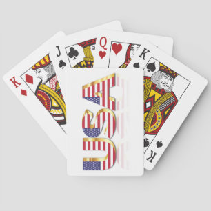 Jeu De Cartes États-Unis Drapeau Jouer des cartes