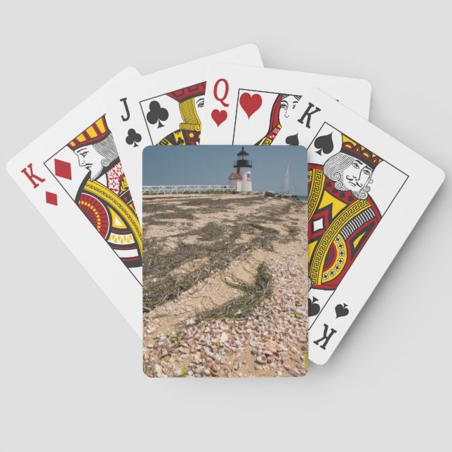 Jeu De Cartes États-Unis, Massachusetts, Nantucket. Coquille (dos)