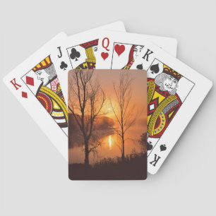 Jeu De Cartes États-Unis, Nouvelle-Angleterre, Maine. Lever de s