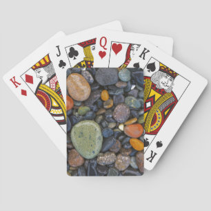 Jeu De Cartes États-Unis, Washington, Lopez Island, Agate Beach