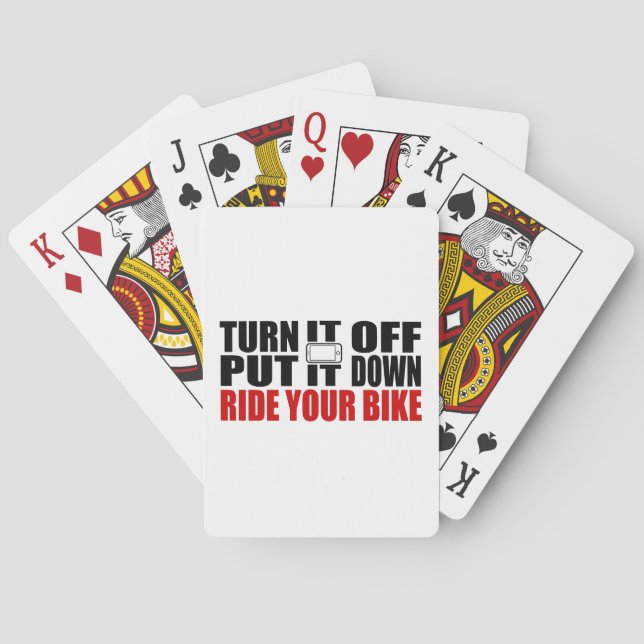 Jeu De Cartes Éteins-Le, Pose-Le, Ride Ton Vélo (dos)