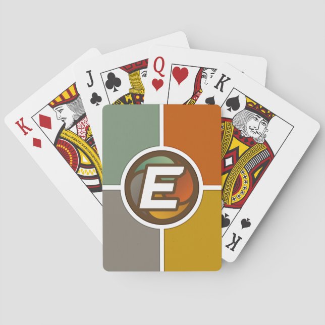 Jeu De Cartes Ethnis Playing Cards : E.Lite (dos)