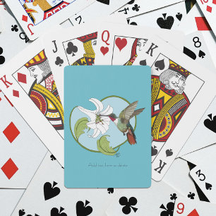 Jeu De Cartes Étiquette de bagage