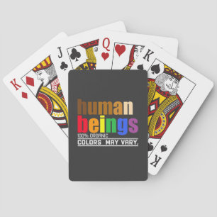Jeu De Cartes Être humain 100% couleur organique mai Varier LGBT