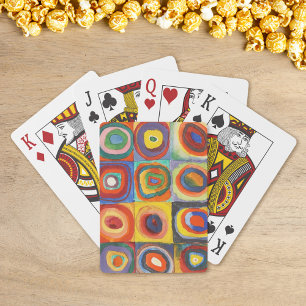 Jeu De Cartes Étude des couleurs   Wassily Kandinsky