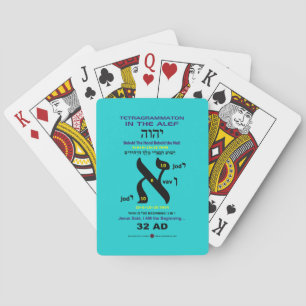 Jeu De Cartes Étude du mot hébreu - Alef