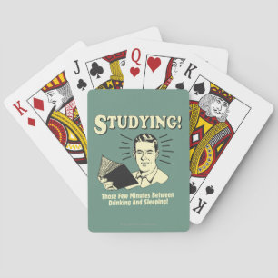 Jeu De Cartes Étudier : Boire et dormir