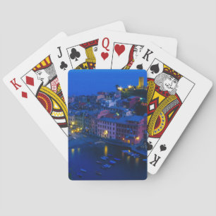 Jeu De Cartes Europe, Italie, Cinque Terre, Vernazza. Colline