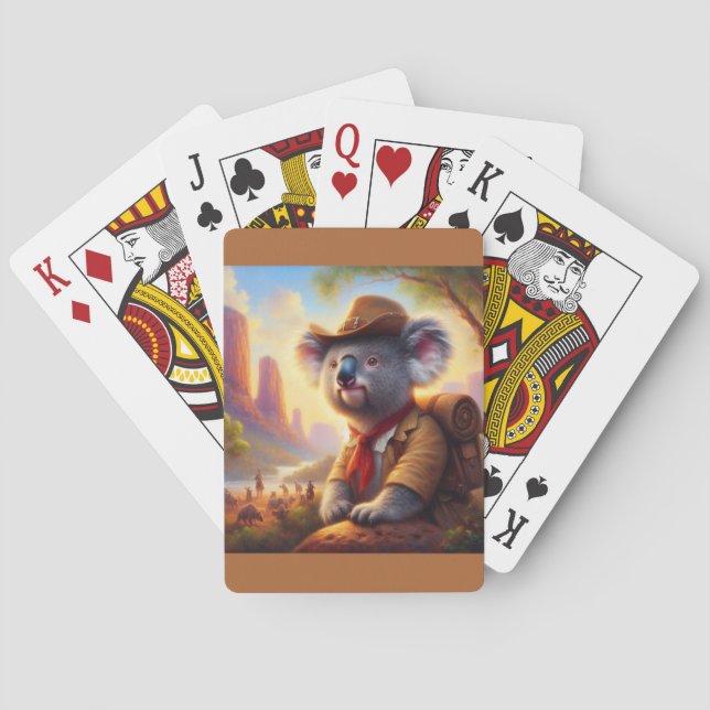 Jeu De Cartes Explorateur Koala (dos)