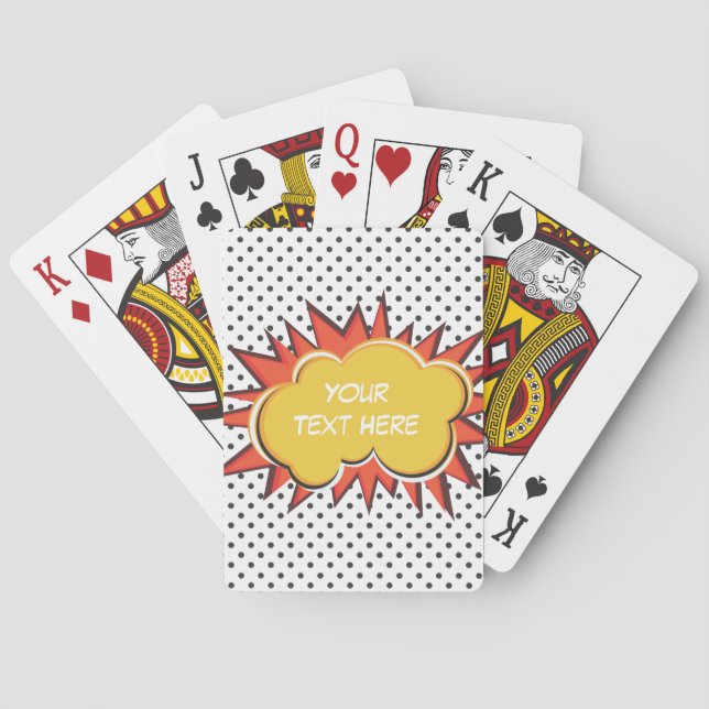 Jeu De Cartes Explosion comique (dos)