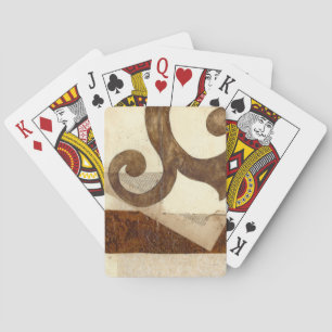 Jeu De Cartes Extrait vintage de journal