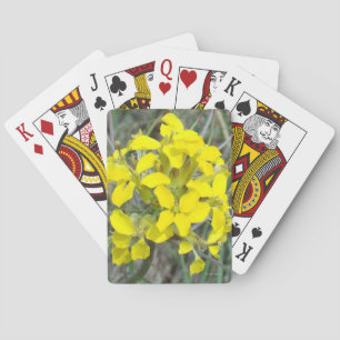 Jeu De Cartes F14 Fleurs sauvages jaunes