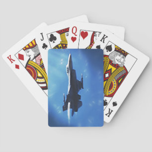 Jeu De Cartes F16 Combat Falcon Supersonic décollage