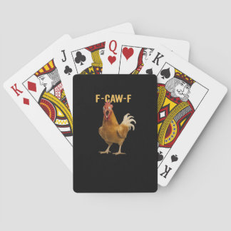 Jeu De Cartes F-Caw-F Chicken Essential Creative Graphic