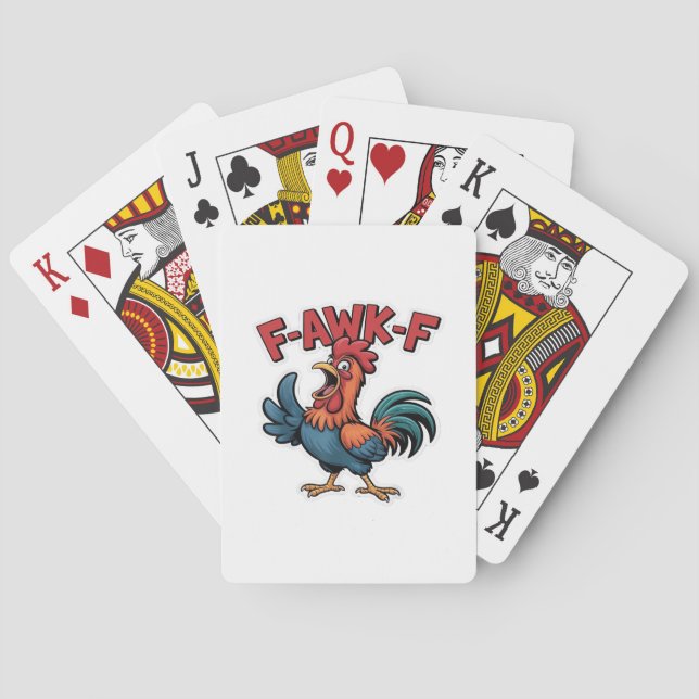 Jeu De Cartes F-Caw-F Classic Cool Unique (dos)