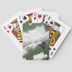 Jeu De Cartes Fade to Green, blanc rose collage numérique