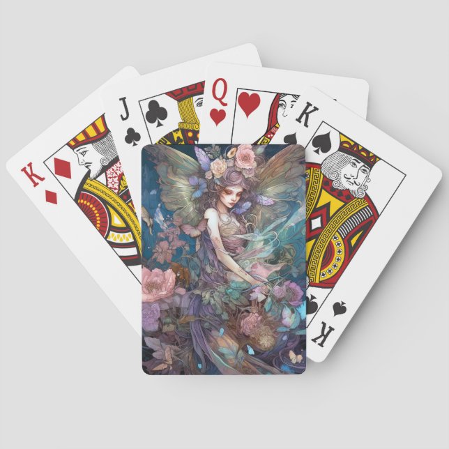 Jeu De Cartes Fairy Woman Imaginaire Art (dos)