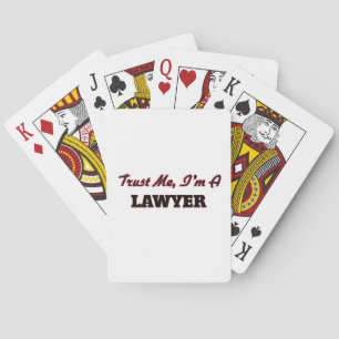 Jeu De Cartes Faites-moi confiance je suis un avocat